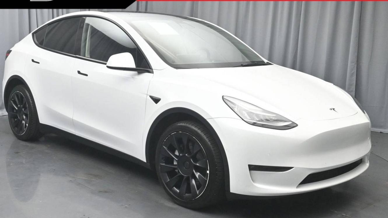 TESLA MODEL Y 2021 5YJYGDEF1MF258814 image